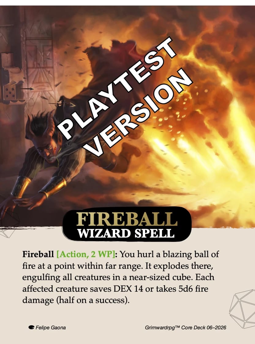 Spell card