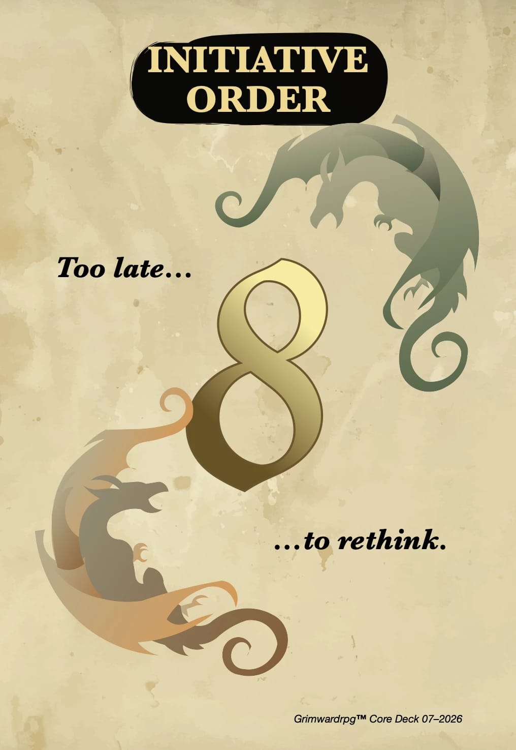 Initiative Order card